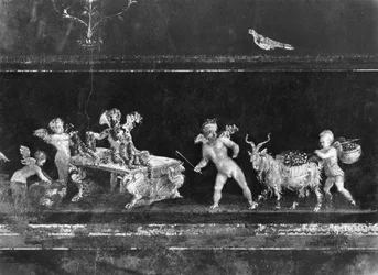 Cherubs Selling Flowers, Frieze from the Oecus of the Casa dei Vettii (House of the Vettii) c.50-79 AD