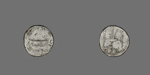 Denarius depicting a Galley