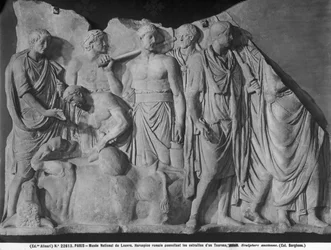 Haruspice Consulting the Entrails of a Bull
