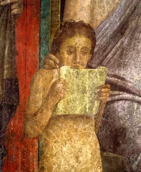 Initiation Rites of the Cult of Dionysus, Fresco from the Villa Dei Mysteri