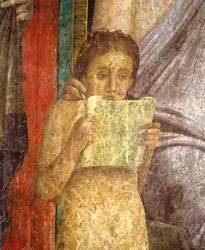 Fresco Depicting Ritual Ceremony (Villa of the Mysteries, Pompeii)
