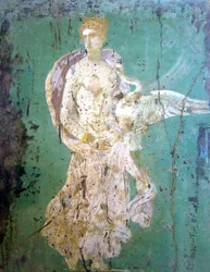 Leda and the Swan, fresco, Pompeii