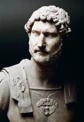 Marble bust of Emperor Hadrian (Publius Aelius Hadrianus) (76-138 AD) - Rome, Musei Capitolini