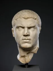 Marble Portrait of the Emperor Caracalla