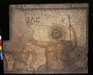 Mosaic from the House of Menander with Zeus, 3rd - 4th century