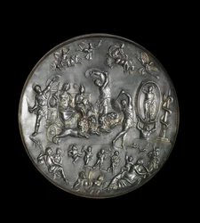 Patere de Parabiago, Silver Ritual Dish Depicting the Triumph of Attis and Cybele