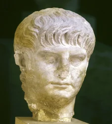 Representation of Emperor Nero Young. Rome, Museo Nazionale Romano