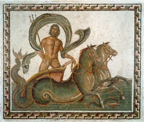 Roman Art: The Triumph of Neptune Mosaic