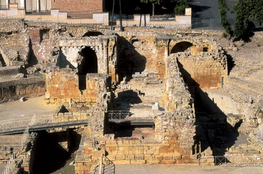 Roman Amphitheater, Tarragona, Catalonia, Spain
