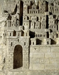 Low Relief Representing a City