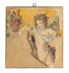 Roman Wall Painting Fragment