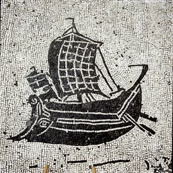 Sabratha Ship Returning to the Port of Ostia