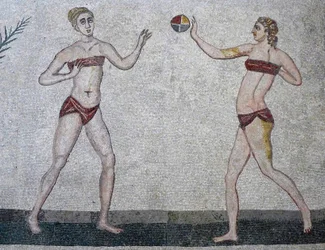 Young Women in Bikini, Villa Romana del Casale, Sicily