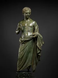 Bronze Statue of an Aristocratic Boy, 27 BC-14 AD