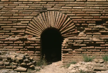 North thermal baths (detail of a brick wall)