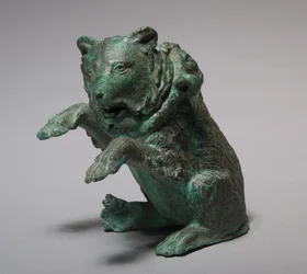 Oil Ampula in the Form of a Dancing Bear