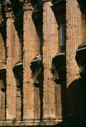 Temple of Bacchus (detail)