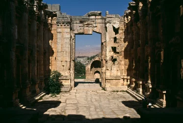 Temple of Bacchus, Detail, View from the Interior, High Imperial Period