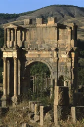 Triumphal arch built in honour of Emperor Caracalla, High Imperial Period