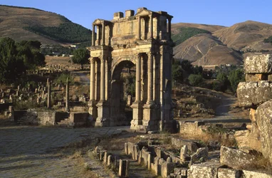 Triumphal Arch Built in Honour of Emperor Caracalla