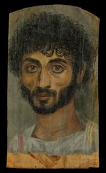 Portrait of a Thin-Faced, Bearded Man