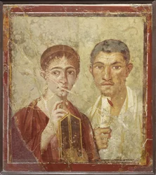 Portrait of the baker Terentius Neo and his wife