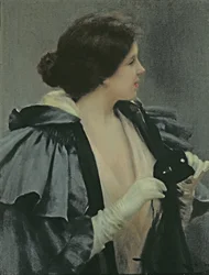 Lady with a Mask