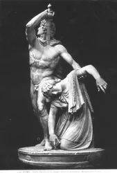 A Gaul Killing Himself Having Killed His Wife before the Enemy, also known as Paetus and Arria, Roman copy of a Greek original