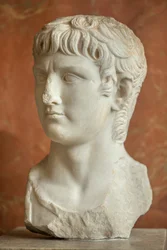 Bust of the Roman General Germanicus (15 BC - 19 AD)