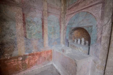 Europe, Italy, Campania, Pompeii, House of Menander