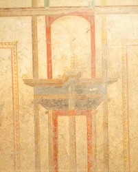 Fresco from House of Menander, Pompeii, Campania, Roman Civilization