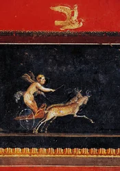 Frieze with Cupid, House of Vettii, Pompeii (UNESCO World Heritage List)