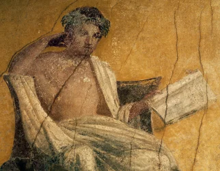 Greek Playwright Menander (detail)