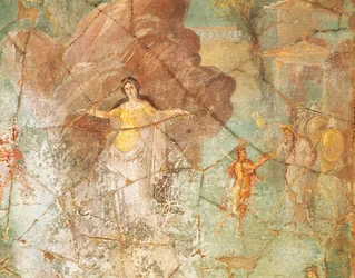 Perseus and Andromeda, Fresco from House of Priest Amandus, Pompeii