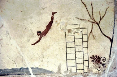 Roman Wall Painting of the Tomb Called the Diver