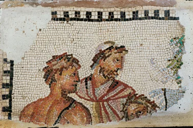 Ulysses and His Son Telemachos