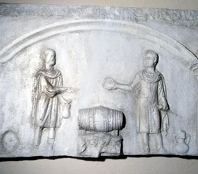 Wine Merchant Sign in Roman Times