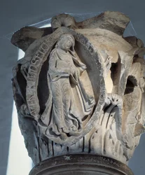 Capital of the choir (sculpture)