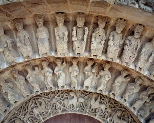 Sculptures of the south portal (detail)