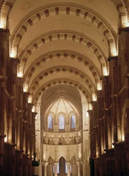 Interior of the Cathedral of Vezelay