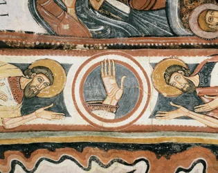 The Right Hand of God and the Patriarchs Elijah and Henoch (Detail)