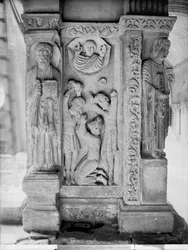 The Stoning of St. Stephen, from a Pillar in the Cloister