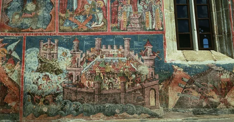 Siege of Constantinople by Sultan Mehmet II in 1453