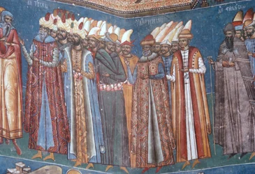Turks, (detail) from The Last Judgement, 1547-50