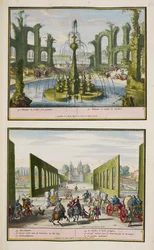 The Park at Enghien, c.1685, Illustration from 