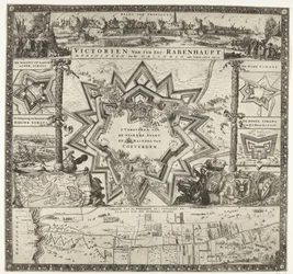Victories of Rabenhaupt in Groningen in the Years 1672-1673