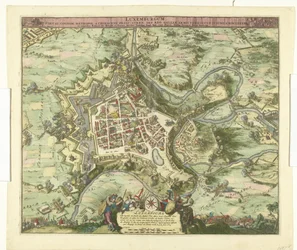 Bombardment of Luxembourg by Marshal de Créquy, 1684