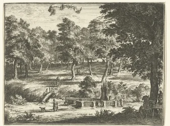 Landscape with the Spring 