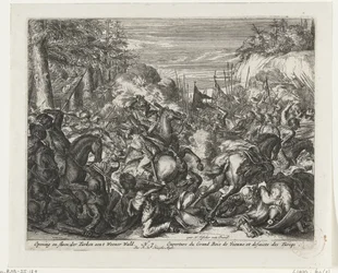 Battle Between Habsburgs and Turks in the Vienna Woods