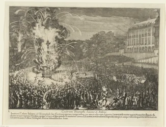 Fireworks in the Palace Garden, 1686